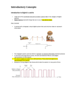 ELET 2303; Week 1, Chapter 1 Notes