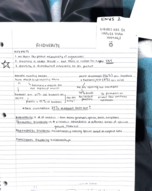 Envs notes week one 
