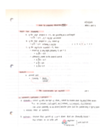 CHEM 1307 - Week 2 Class Notes