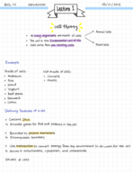 BIOL 112, Week 1 Notes