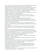 Biology 123 (Chapter 22)