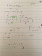 Chapter 3.1 class notes of Colledge Algebra 