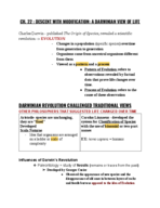 BIO 191 WEEK 2 CLASS NOTES
