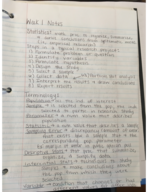 Psy2301.255 Week 1 Lecture Notes