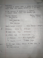 Week 1 notes for Bio 204