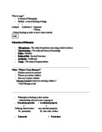 Phil 09110 week 1 notes