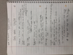 Reading and class notes