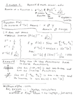 MTH 162 Lectures Week 1
