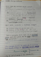 Week 1 Notes- Electric forces