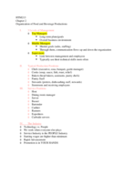 HTM213 Chapter 2 and 3 notes