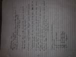 Class notes 