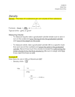 CHEM 111, Week Two Notes
