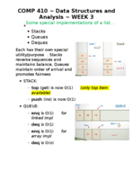 Data Structures - Week 3