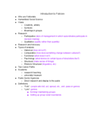 Intro to Folklore Notes For Test 1