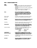 BIO 1404 - Week 1 Notes 