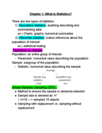 Basic Statistics Chapter 1