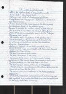 A&P Midterm 1 Study Guide
