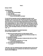 Intro to stats week 2
