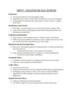 soc 1 notes week 4 chapter 4 & 5