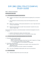 Exam 1 Study Guide: Chapters 1-3