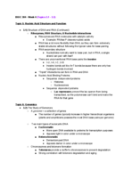 BIOC 384 - Week 4 Notes 