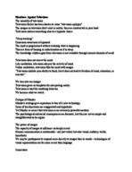 Decoding Media Strategies Week 3