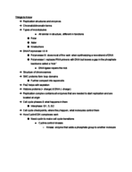 Biology 111 Exam 1 Study Guide