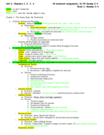 Unit 1 Notes and Study Guide