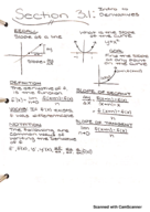 MATH 161 3.1 Notes