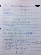 MATH 150- Continuation of Week 2 Notes