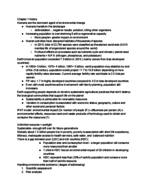 ENS (environmental science) Chapter 1 notes
