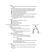 AGR 506, Week 3 Notes, Reproductive Physiology