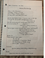 World Civilizations - Week 1