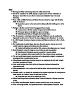 World Civilizations II week 1