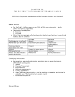 Biology, Week 2 Notes