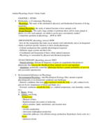 Exam 1 study guide