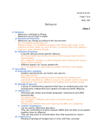 BIOL 286 Week 3, Class 7 & 8 Notes
