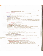 Bio 100, Week 2 Notes 