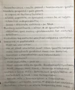 Genetics Notes Week 1 and 2