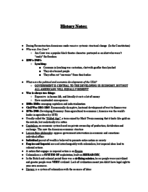 History Notes on Colonialism