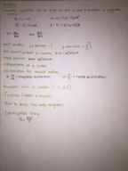 Physics Outline for Exam 1