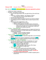 Design & Analysis for Experimental Psychology - Week 2