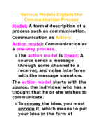 Foundations of Communication