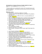 Introduction to Human Disease 