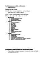 Midterm 1 Life Cycle Nutrition