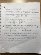 Physics 8A, Week 2