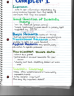 Research Methods, Week 1-4 of notes