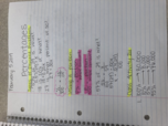 math week 3 notes