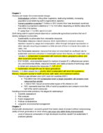 ENS 112 Exam #1 Study Guide