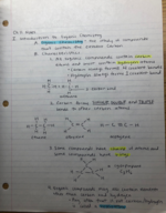Bioorganic Chemistry, Week 1 